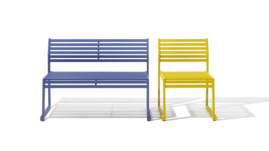 026 Bench with Backrest-Contract Furniture Store for hospitality, leisure & commercial projects