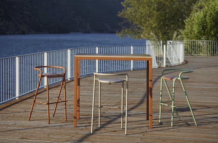 5008-B Ply Seat High Stool-Contract Furniture Store for hospitality, leisure & commercial projects