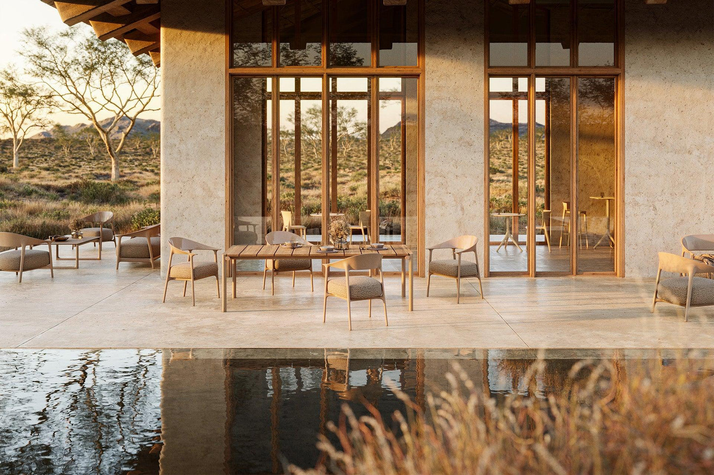 Africa Padded Armchair-Contract Furniture Store for hospitality, leisure & commercial projects