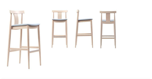 Alessia 00 S1 High Stool-Contract Furniture Store for hospitality, leisure & commercial projects