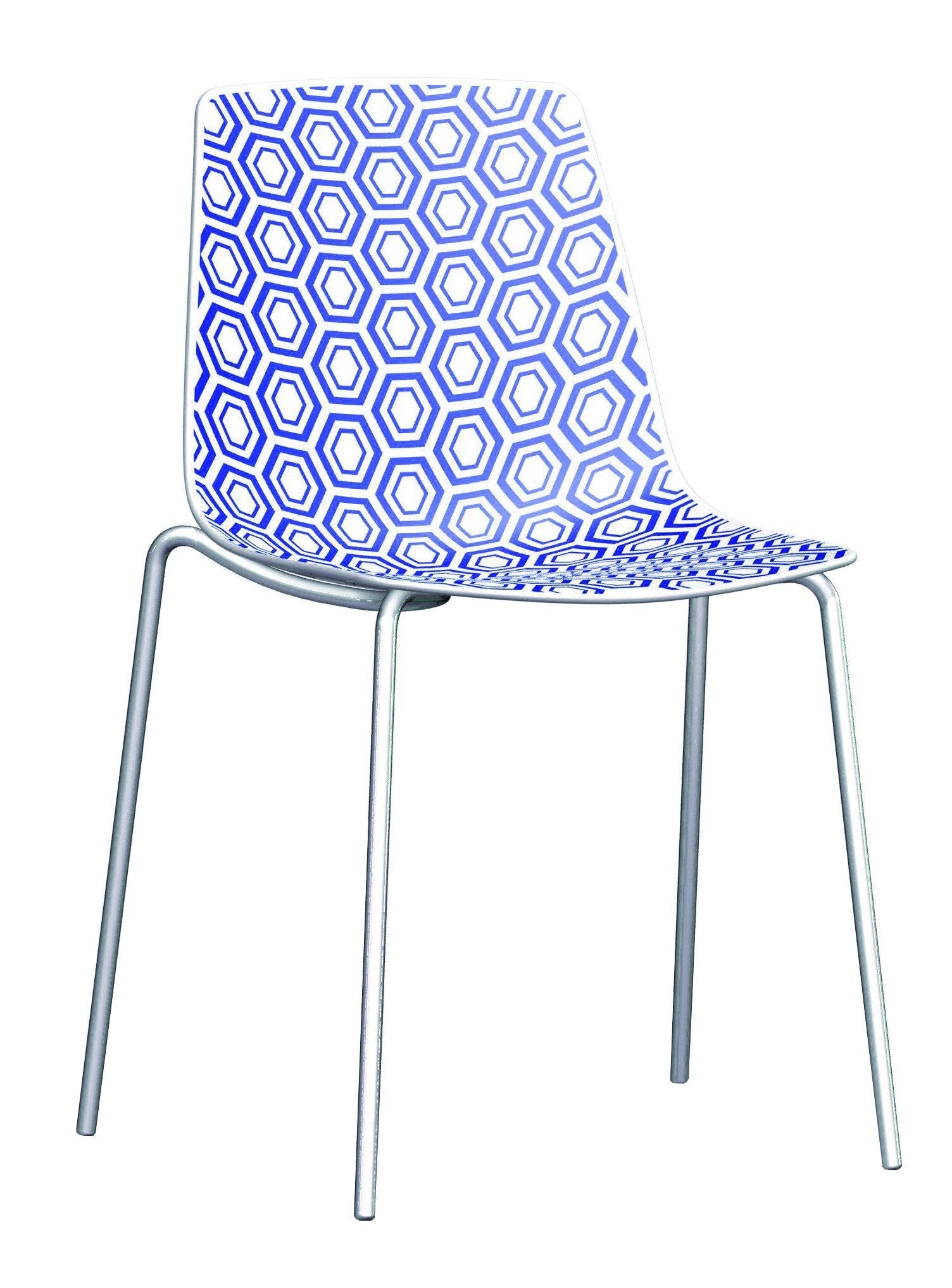 Alhambra Side Chair c/w Metal Legs-Gaber-Contract Furniture Store
