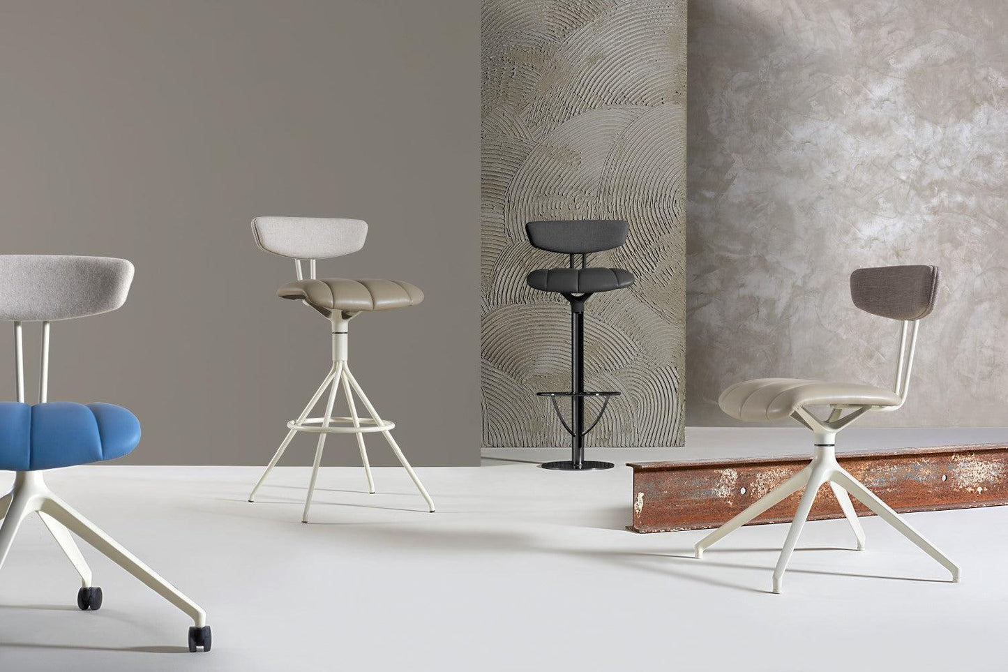 Amy Swivel Side Chair-Contract Furniture Store for hospitality, leisure & commercial projects