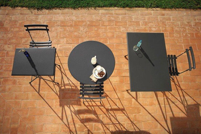 Arc en Ciel Folding Round Dining Table-Contract Furniture Store for hospitality, leisure & commercial projects