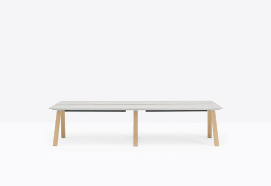 Arki-Table Arkw9 Workstation Wood-Contract Furniture Store for hospitality, leisure & commercial projects