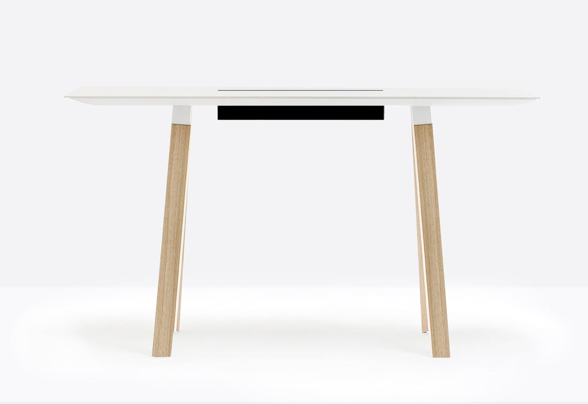 Arki Wood Poseur Table-Pedrali-Contract Furniture Store