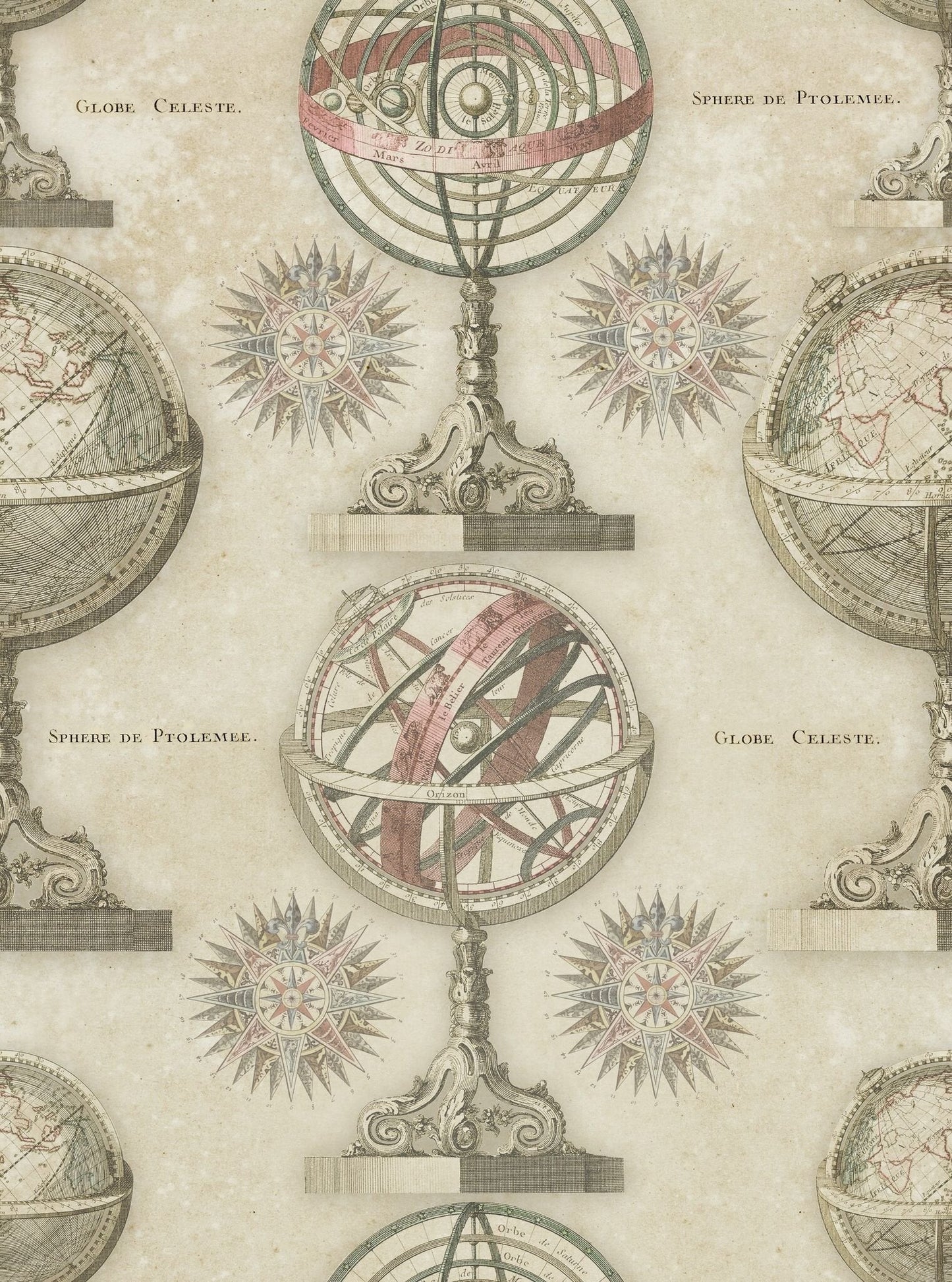 Armillary Wallpaper-Contract Furniture Store for hospitality, leisure & commercial projects