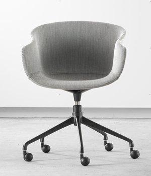 Bai Armchair c/w Wheels-Ondarreta-Contract Furniture Store