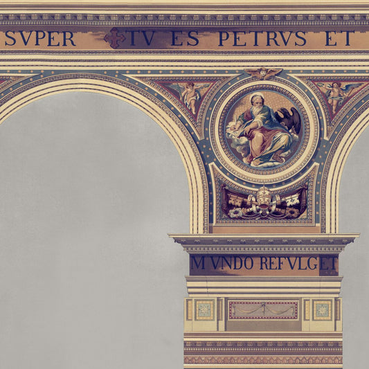 Basilique Brass Wallpaper-Contract Furniture Store for hospitality, leisure & commercial projects