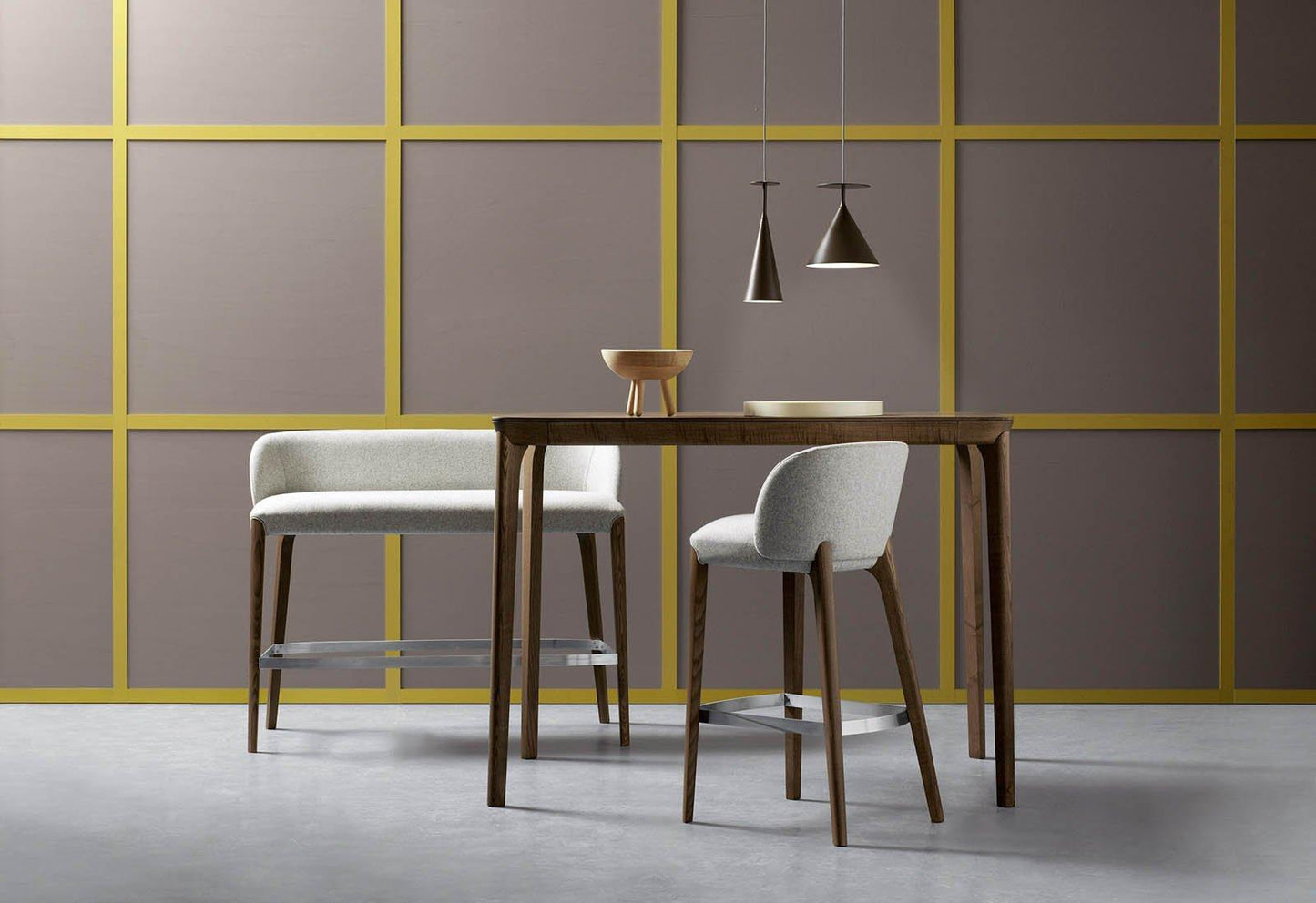 Bellevue 16 High Bench-Contract Furniture Store for hospitality, leisure & commercial projects