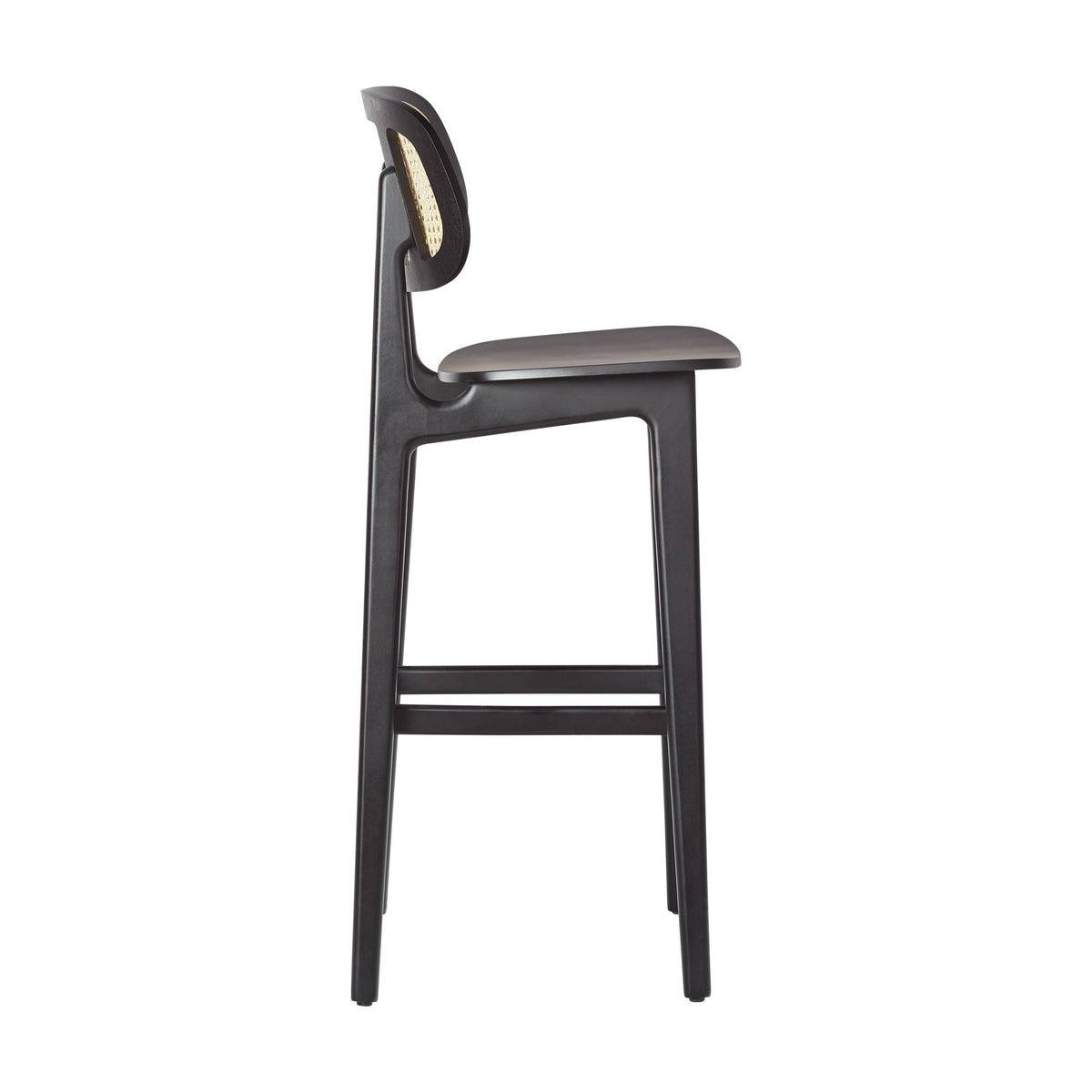 Benet B Veneer Seat High Stool-Prestol-Contract Furniture Store