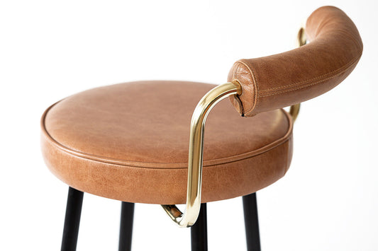 Block BA3 Round High Stool-Contract Furniture Store for hospitality, leisure & commercial projects