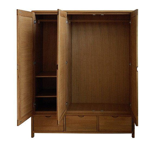 Bosco Triple Wardrobe-Contract Furniture Store for hospitality, leisure & commercial projects