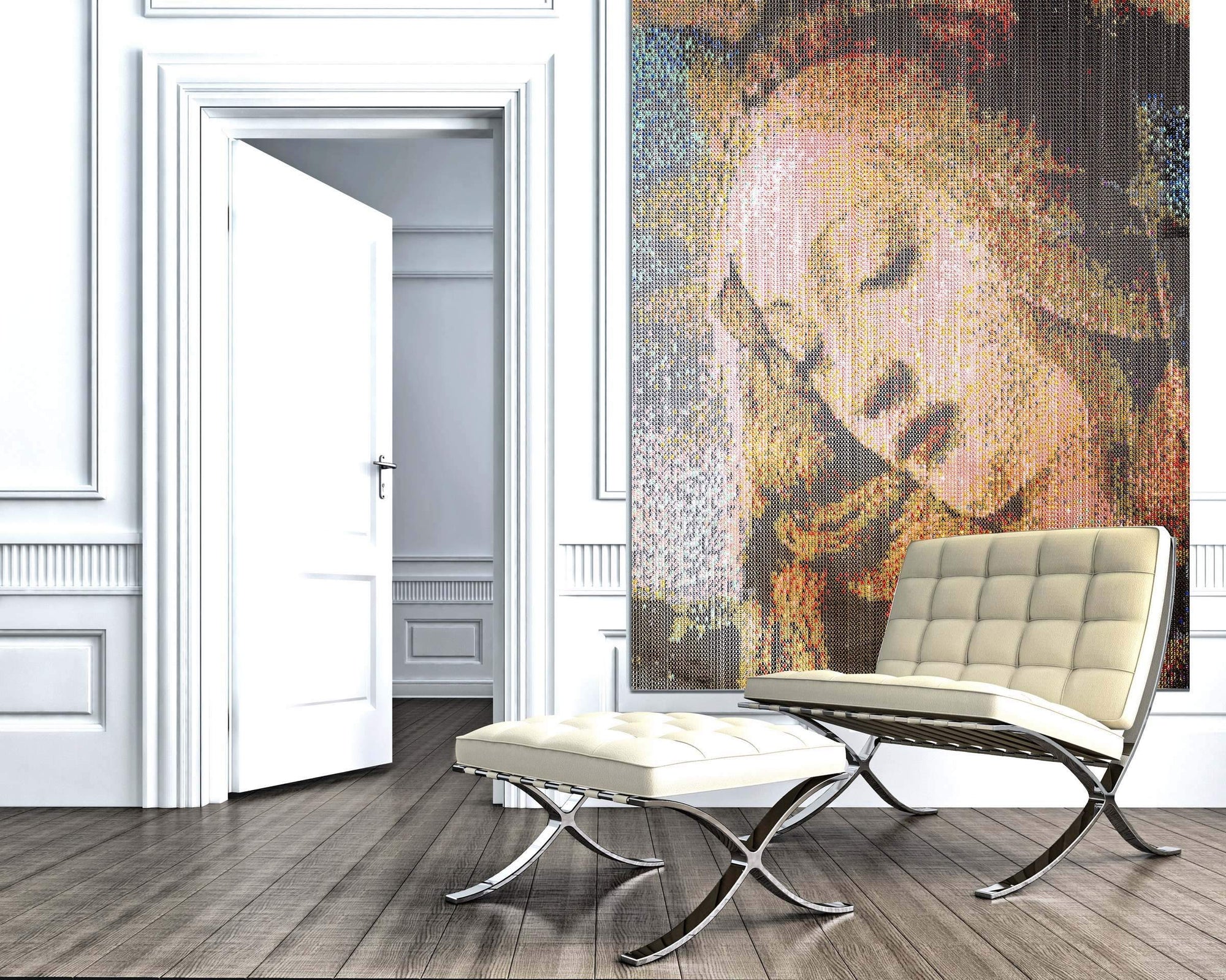 Botti Chain Curtain Divider-Kriskadecor-Contract Furniture Store