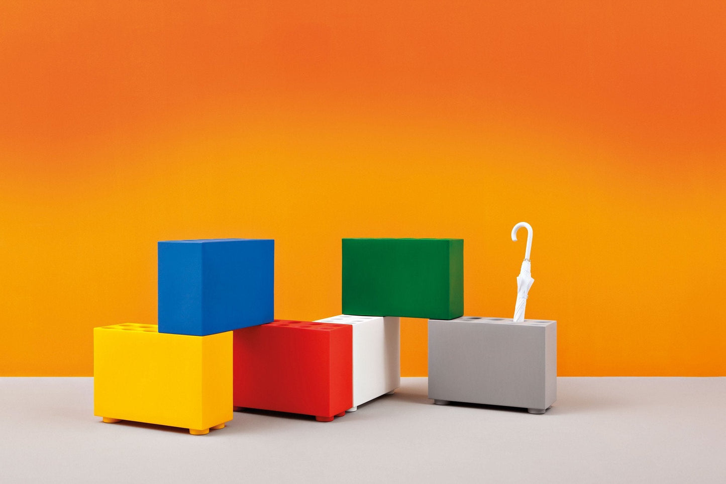 Brik Large Umbrella Stand-Contract Furniture Store for hospitality, leisure & commercial projects