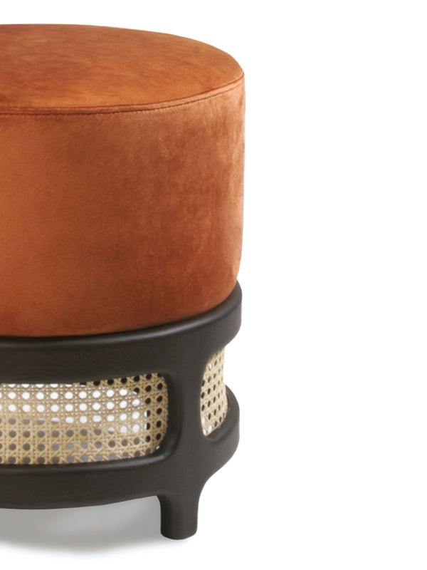 Buja Round Low Stool-Contract Furniture Store for hospitality, leisure & commercial projects