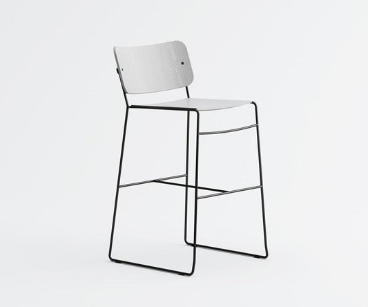 Button Down 7C24 High Stool-Contract Furniture Store for hospitality, leisure & commercial projects