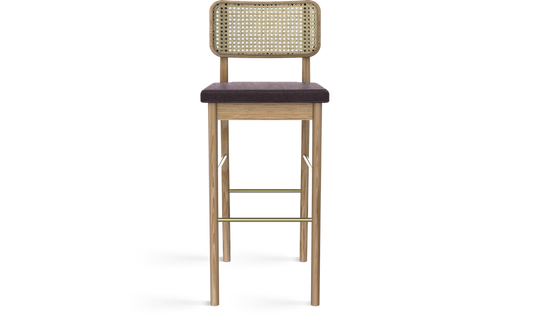 Cane High Stool-Contract Furniture Store for hospitality, leisure & commercial projects