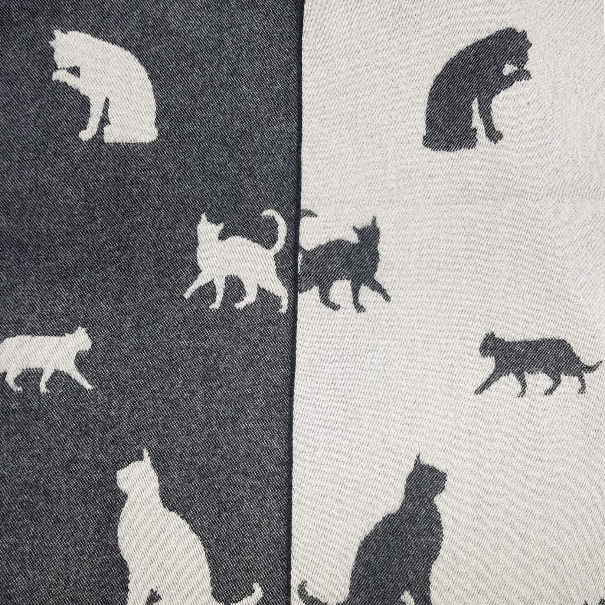 Cat Throw Black-Isle Mill-Contract Furniture Store