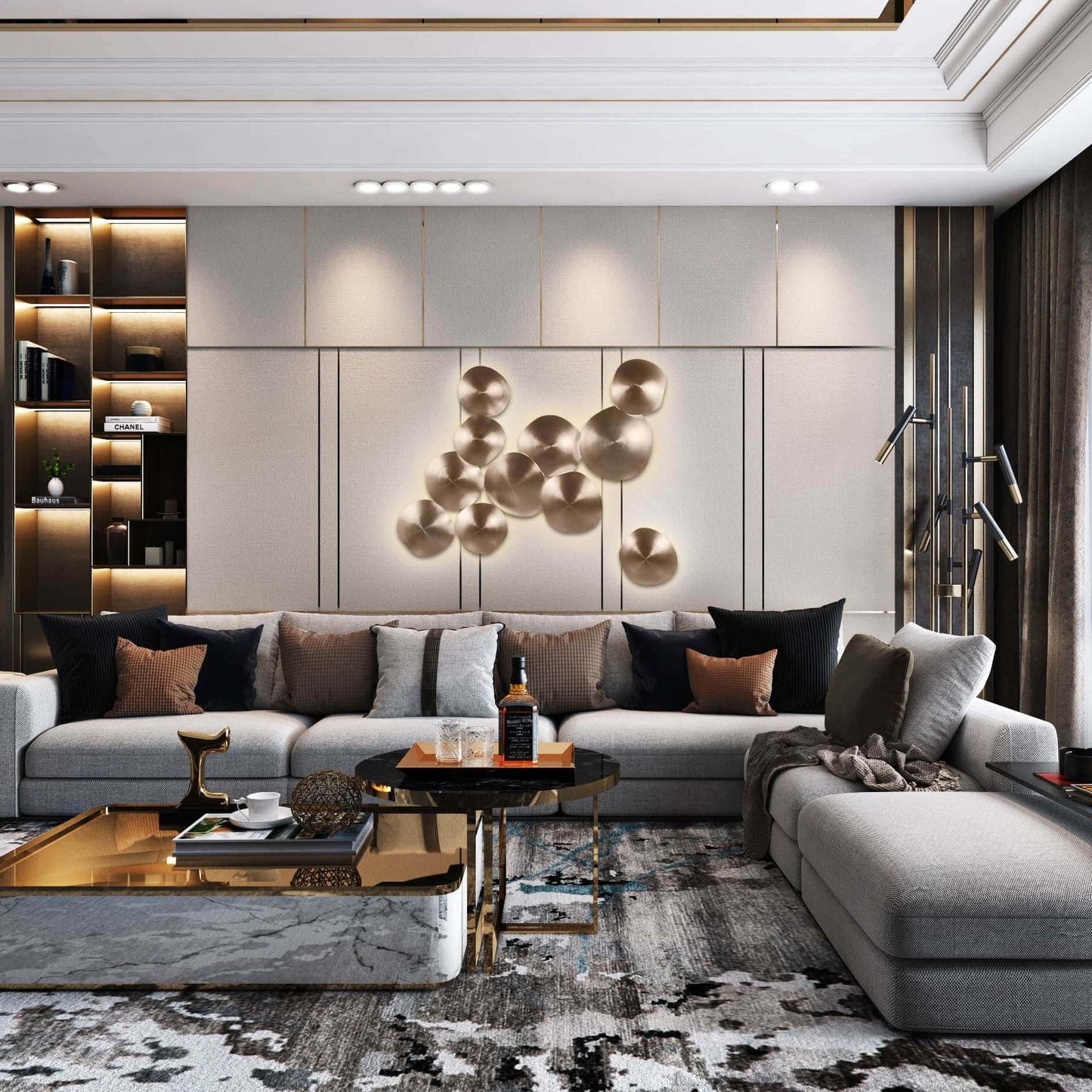 Chestnut Wall/Ceiling Light-Contract Furniture Store for hospitality, leisure & commercial projects