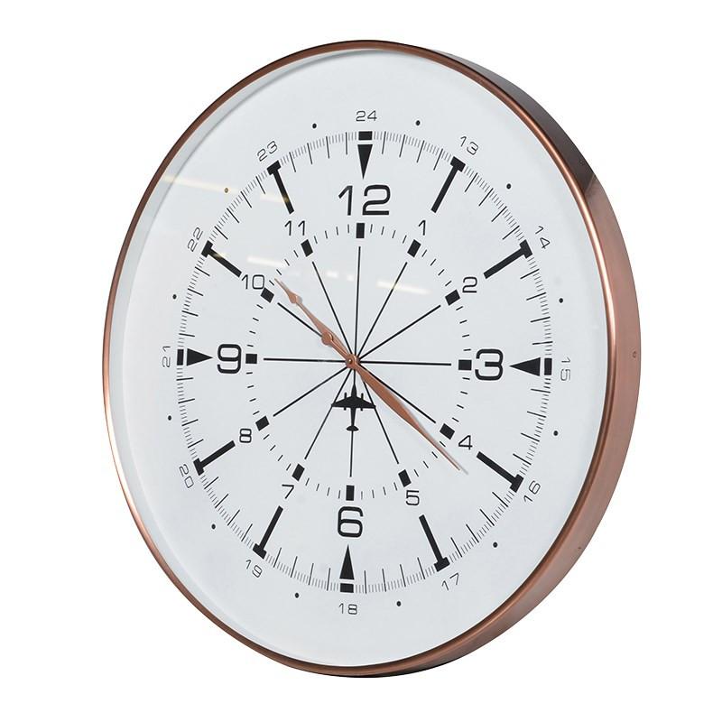 Copper A24 Wall Clock-Coach House-Contract Furniture Store