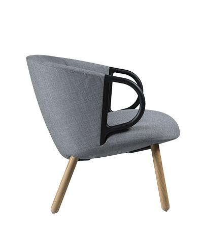 Cucaracha LB BL Lounge Chair-Contract Furniture Store for hospitality, leisure & commercial projects