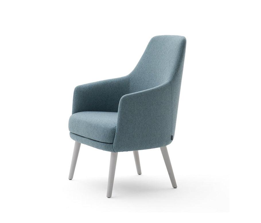 Danielle 03641 Lounge Chair-Contract Furniture Store for hospitality, leisure & commercial projects