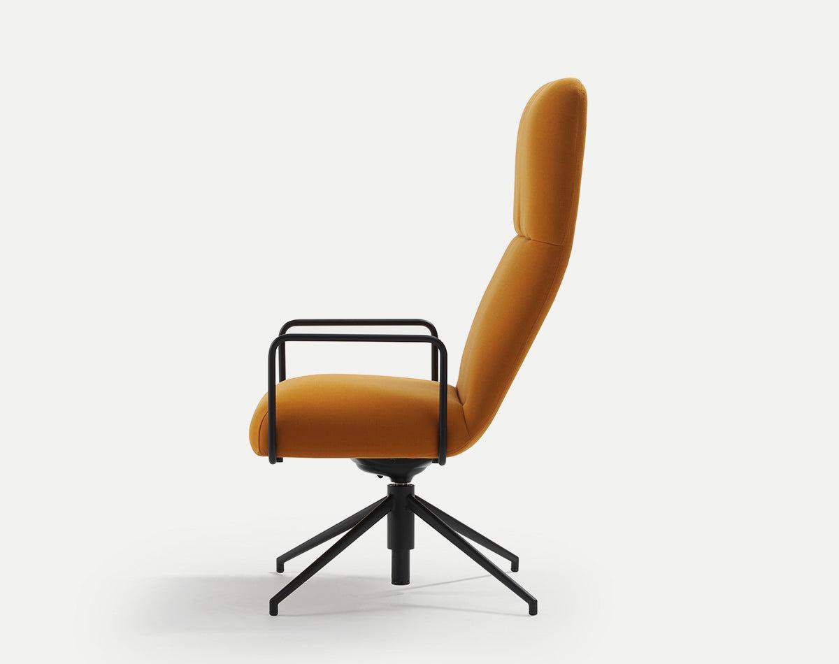 Elle Executive Chair c/w Spider Base-Sancal-Contract Furniture Store