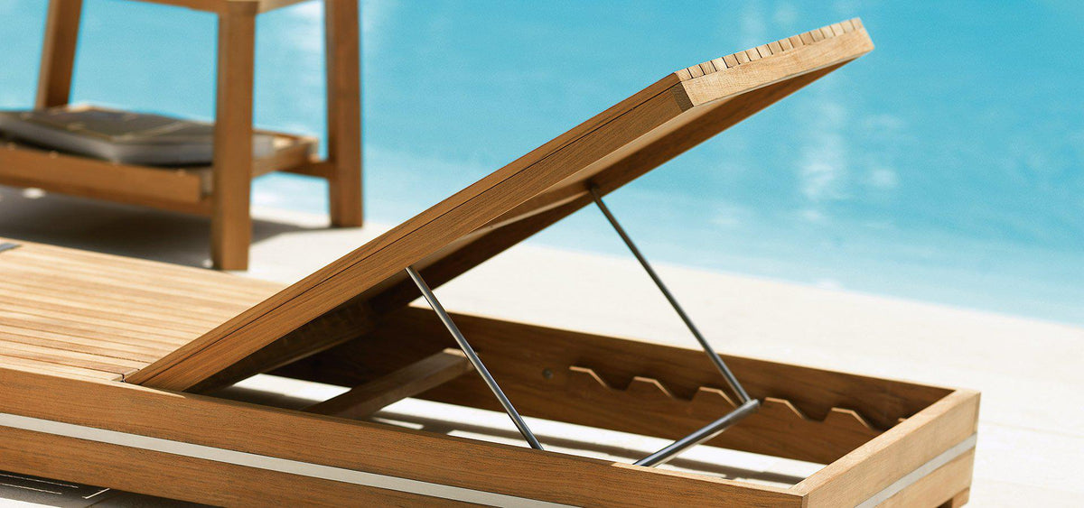 Essenza Sunbed Lounger-Ethimo-Contract Furniture Store