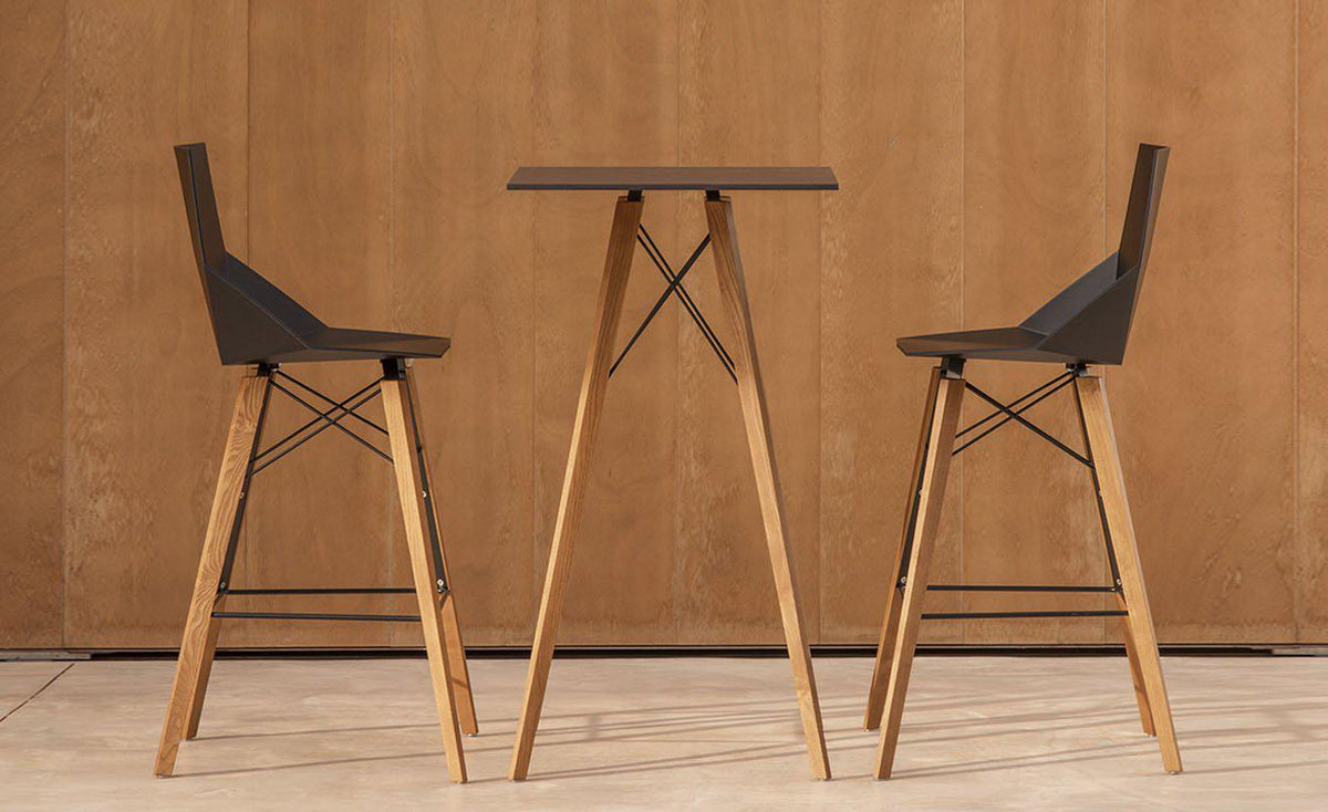 Faz Wood Poseur Table-Vondom-Contract Furniture Store