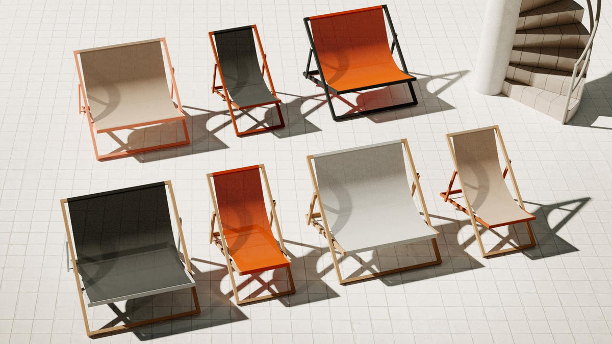 Gandula Double Deckchair-Oiside-Contract Furniture Store