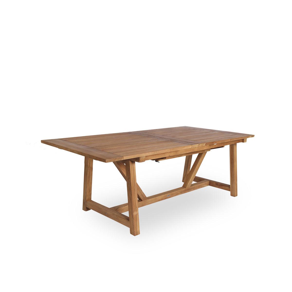 George Teak Rectangular Dining Table-Sika Design-Contract Furniture Store