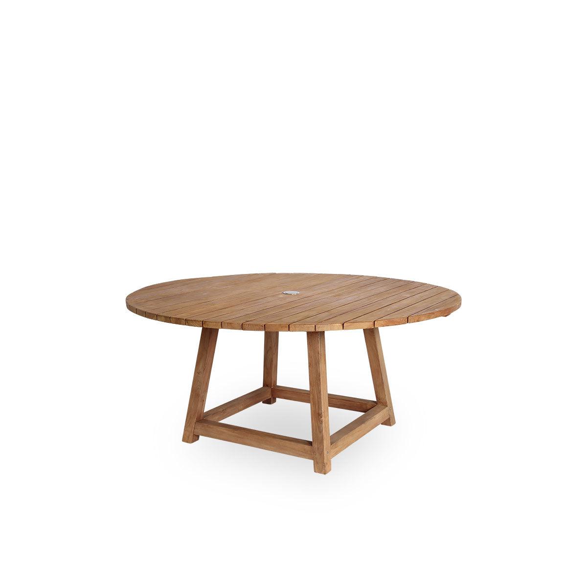 George Teak Round Dining Table-Sika Design-Contract Furniture Store