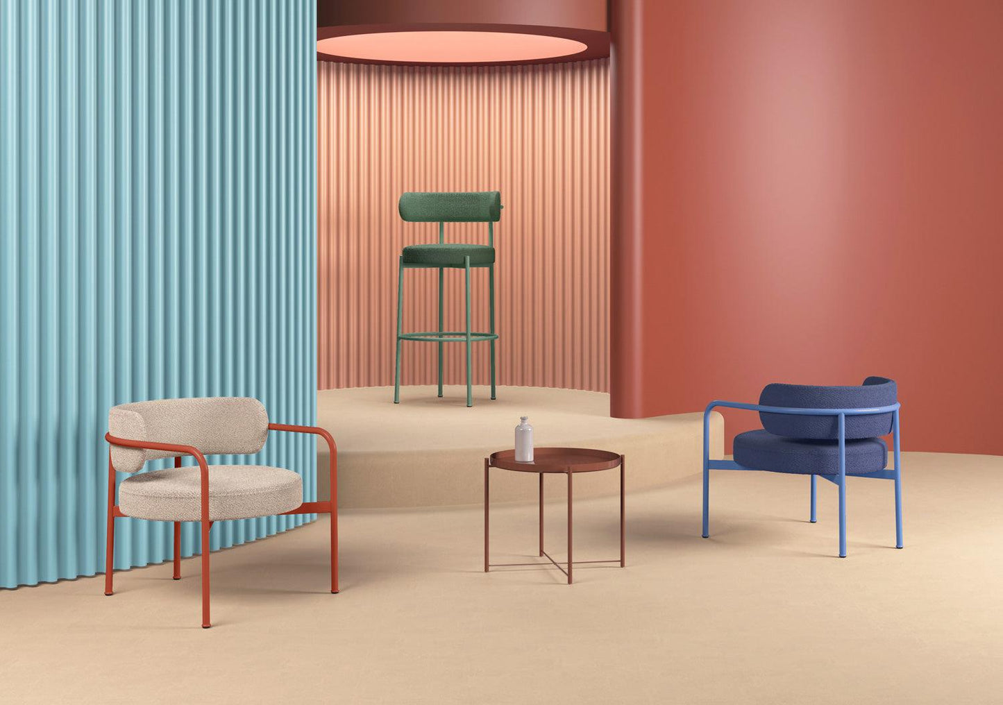 Giotto High Stool-Contract Furniture Store for hospitality, leisure & commercial projects