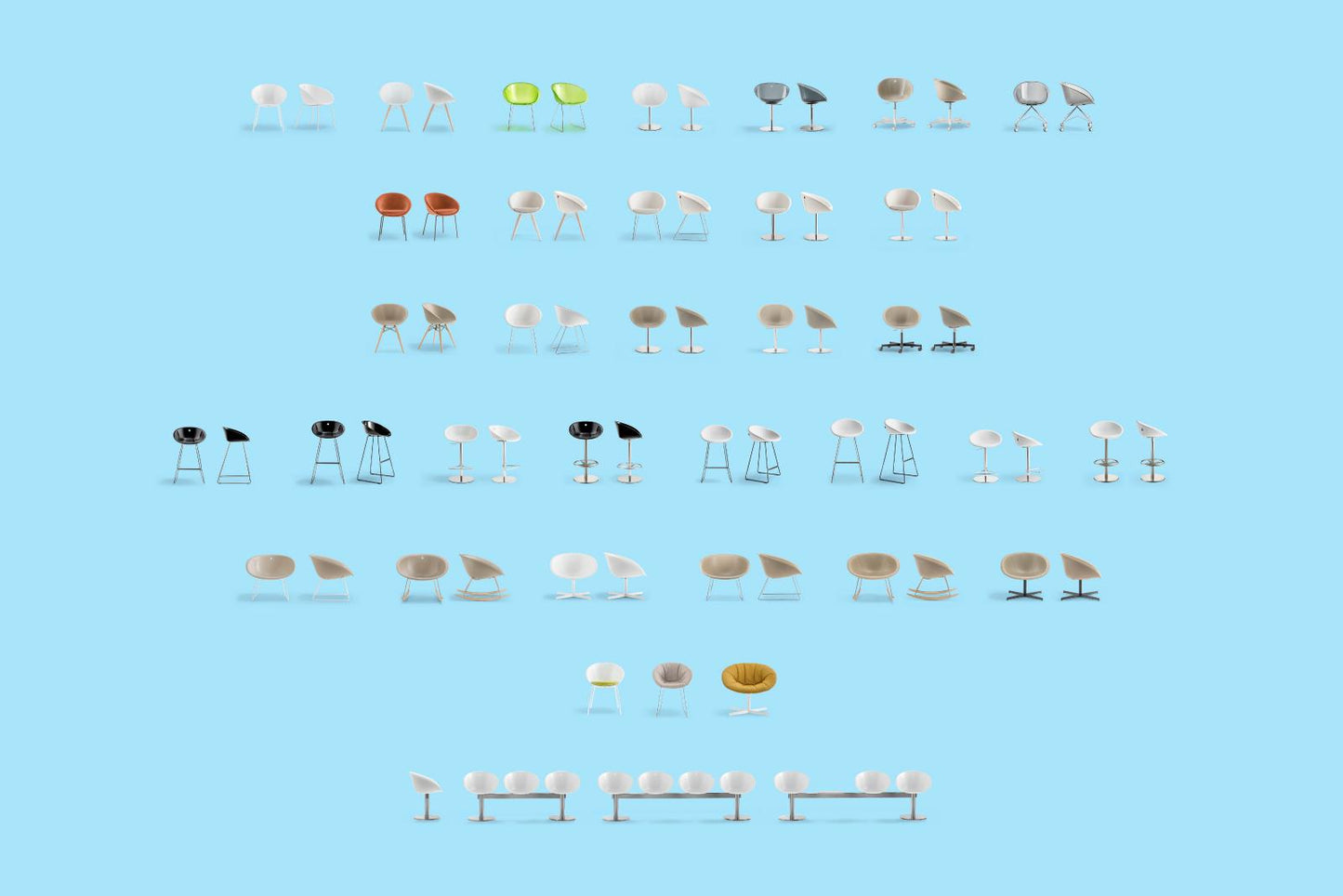 Gliss 906 High Stool-Contract Furniture Store for hospitality, leisure & commercial projects