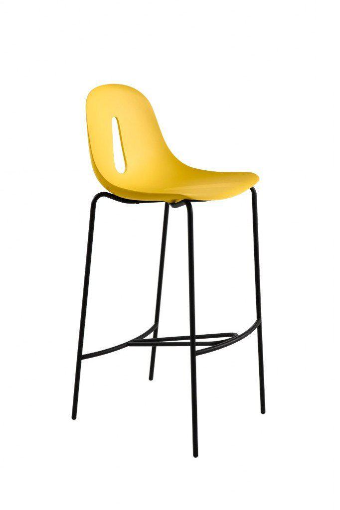 Gotham High Stool c/w Metal Legs-Chairs & More-Contract Furniture Store