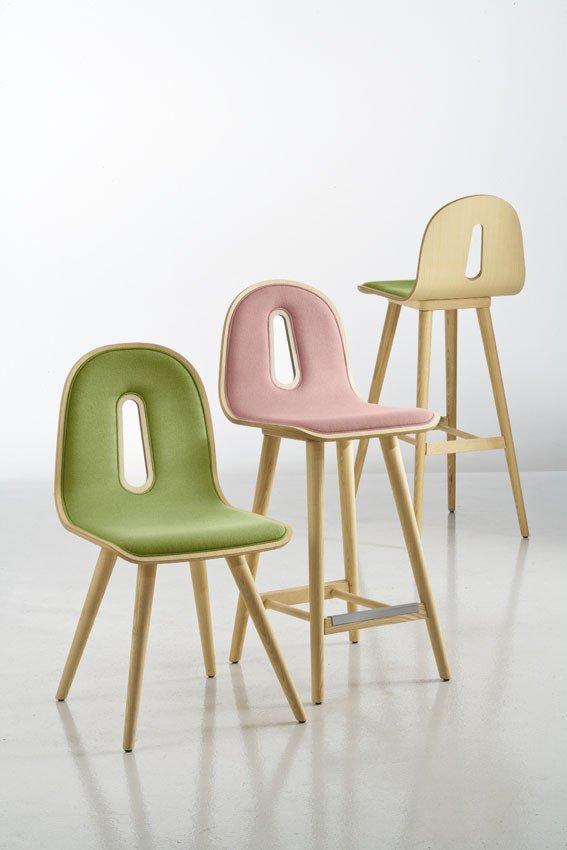 Gotham Woody U High Stool-Contract Furniture Store for hospitality, leisure & commercial projects