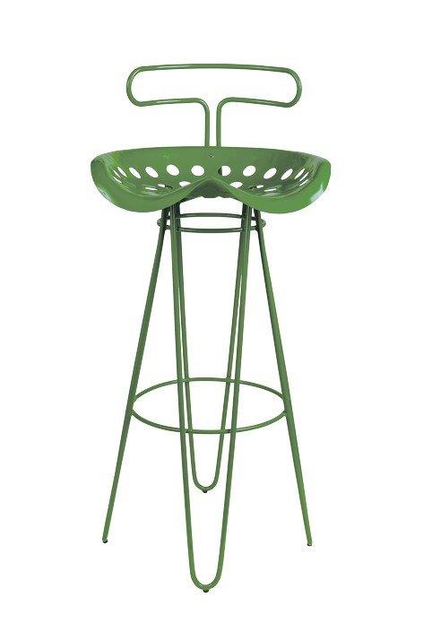 Gouvy Back High Stool