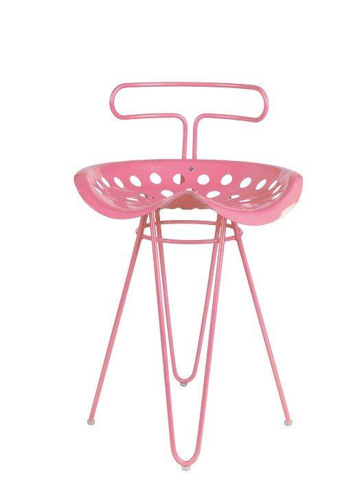 Gouvy Back Low Stool-Contract Furniture Store for hospitality, leisure & commercial projects