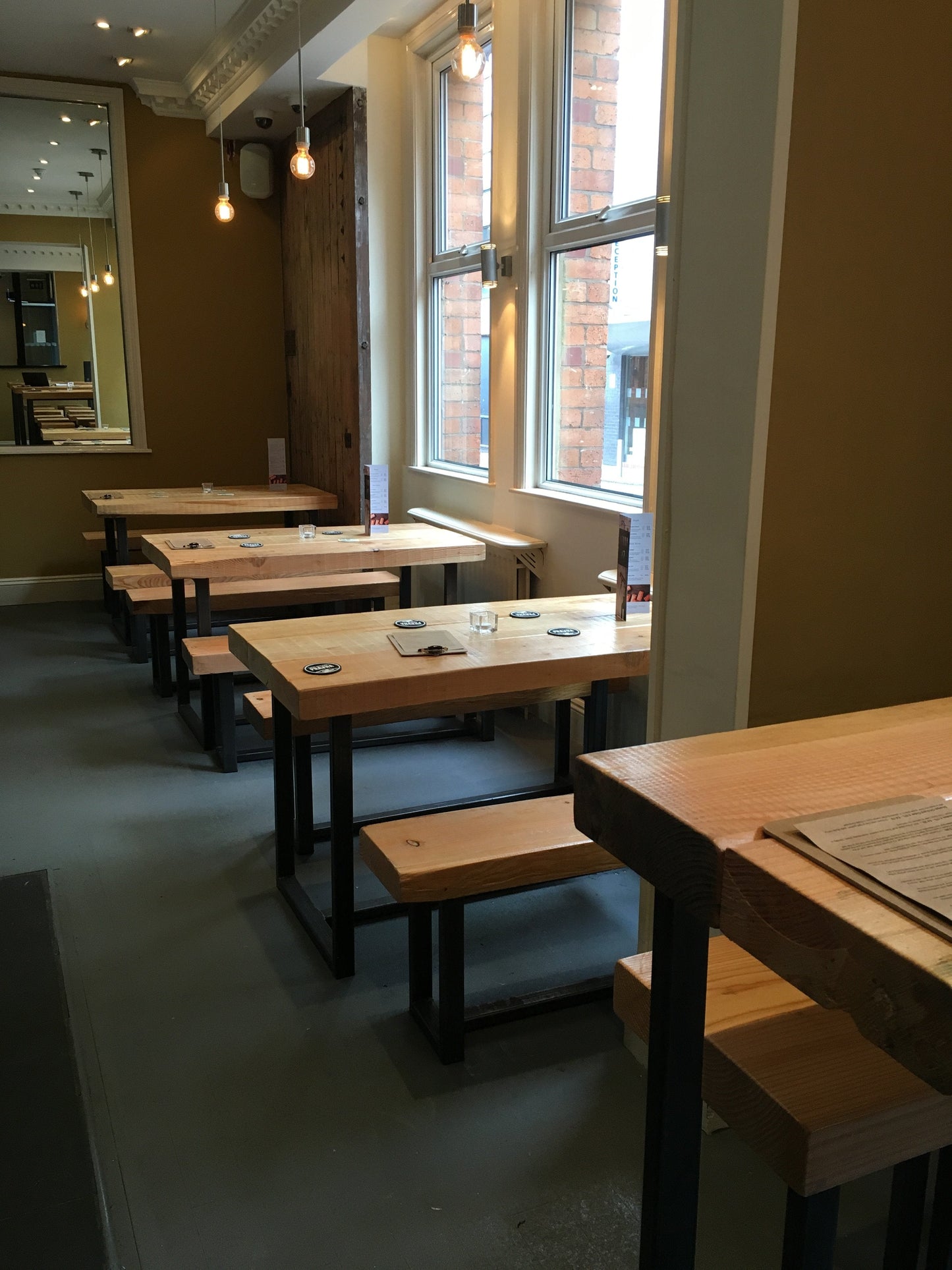 Handmade Industrial Bench-Contract Furniture Store for hospitality, leisure & commercial projects