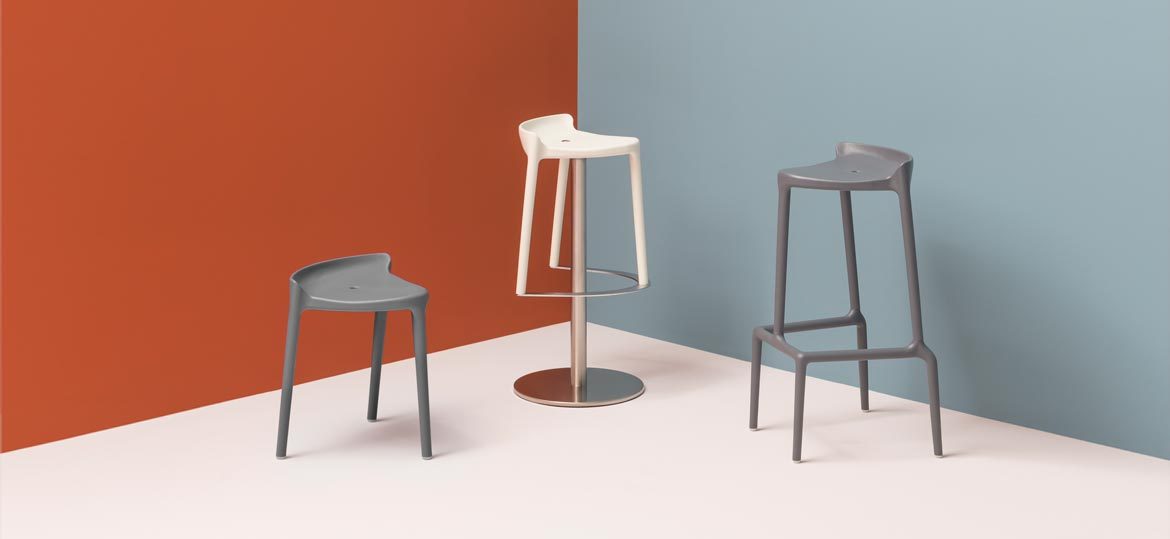 Happy 490 High Stool-Contract Furniture Store for hospitality, leisure & commercial projects