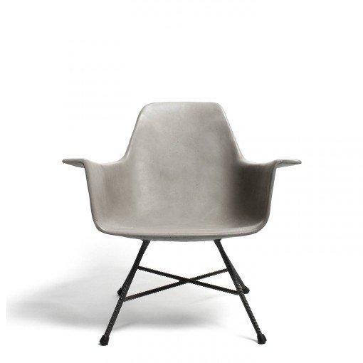 Hauteville Concrete Lounge Chair-Contract Furniture Store for hospitality, leisure & commercial projects