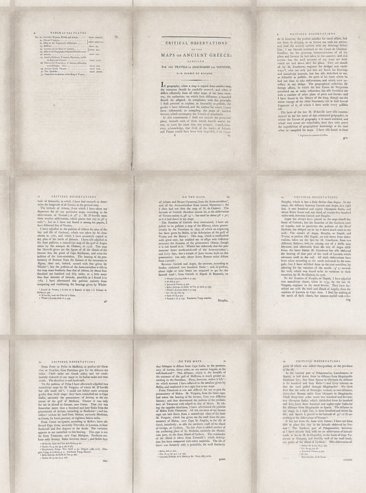 Inside Book Taupe Wallpaper