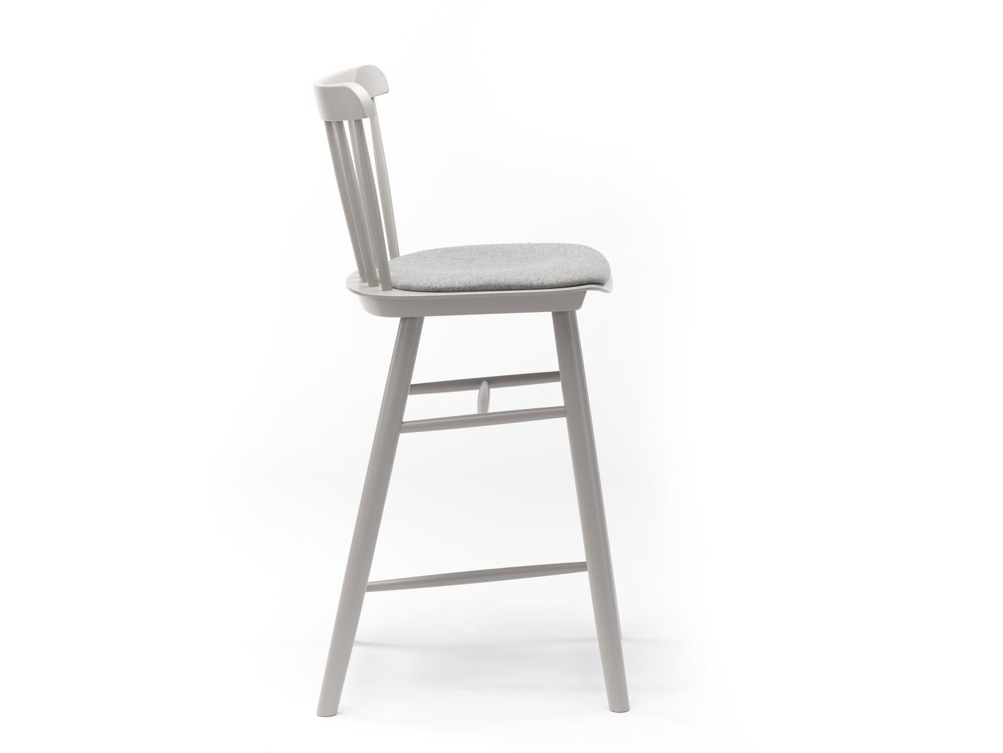 Ironica Upholstered High Stool-Contract Furniture Store for hospitality, leisure & commercial projects