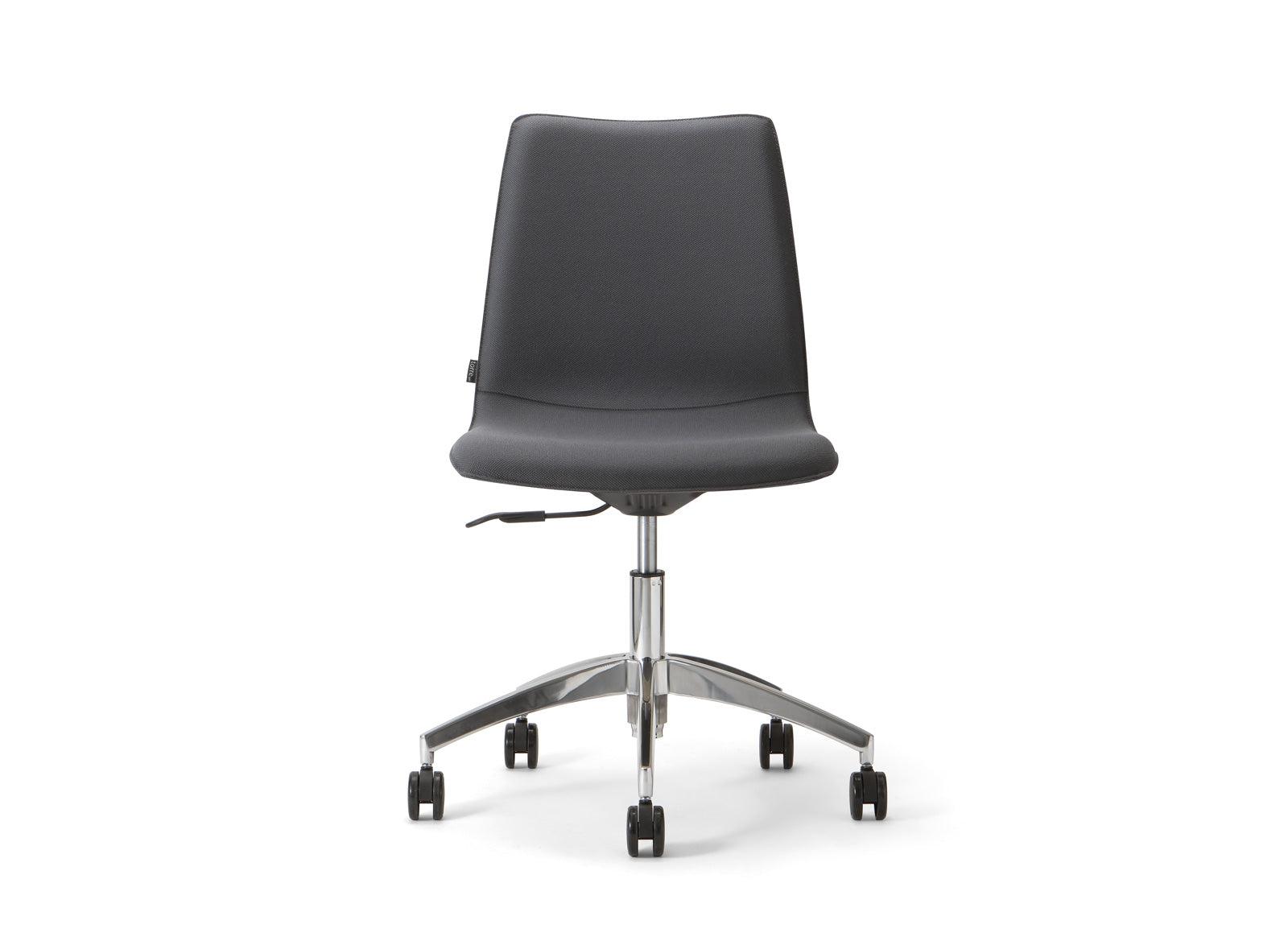 Isabel 01 Side Chair c/w Wheels-Torre-Contract Furniture Store