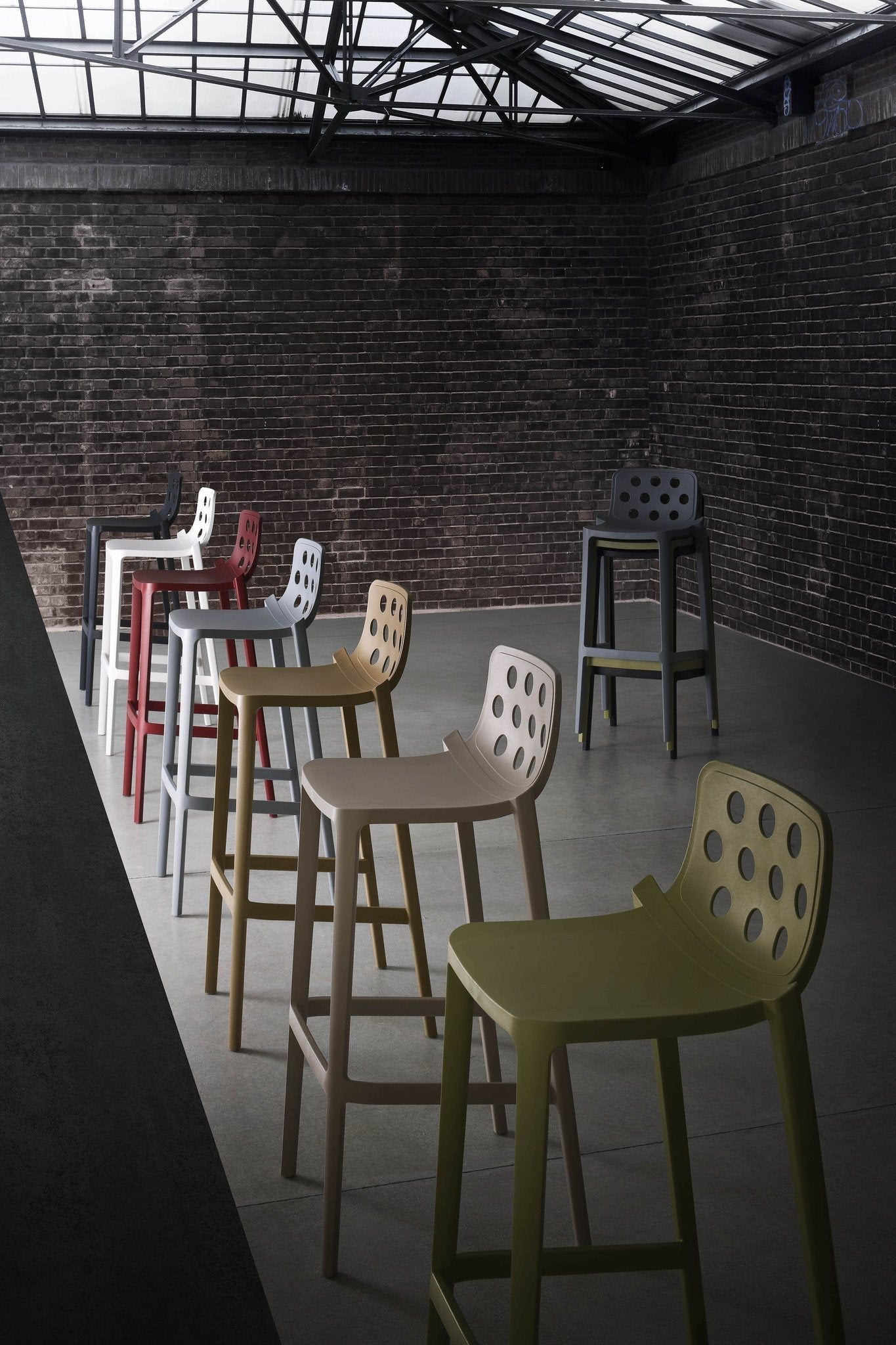 Isidoro High Stool-Contract Furniture Store for hospitality, leisure & commercial projects