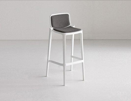 Isidoro Upholstered High Stool-Contract Furniture Store for hospitality, leisure & commercial projects