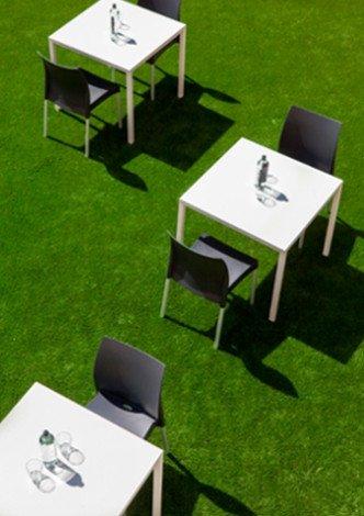 Ivo Metal Dining Table-Contract Furniture Store for hospitality, leisure & commercial projects