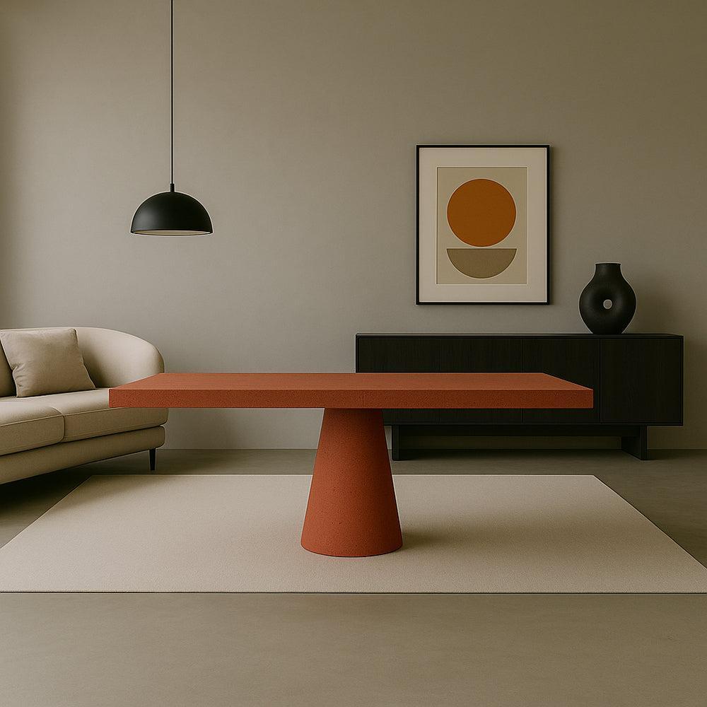 Jar Concrete Table