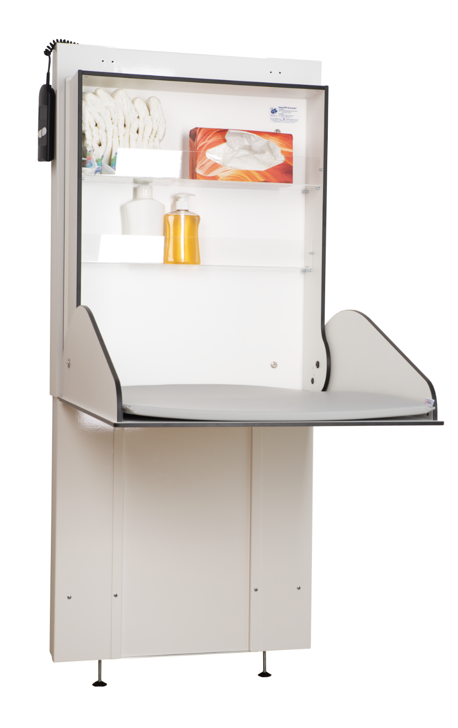 Kawa HPL Changing Table-Timkid-Contract Furniture Store