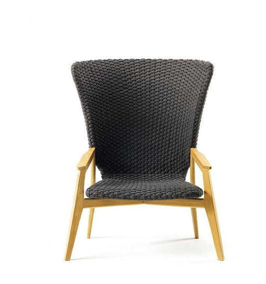 Knit High Back Lounge Armchair-Contract Furniture Store for hospitality, leisure & commercial projects